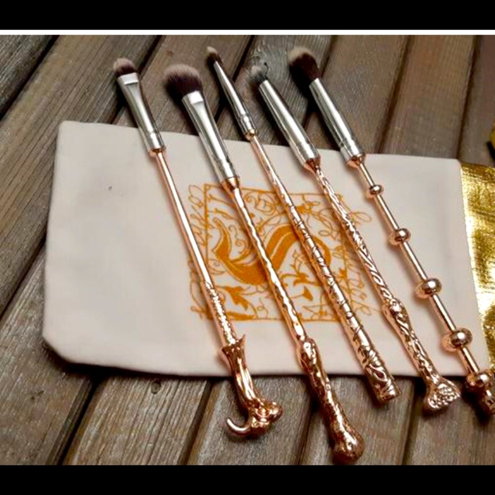Harry Potter Rose Gold Makeup Brush Set